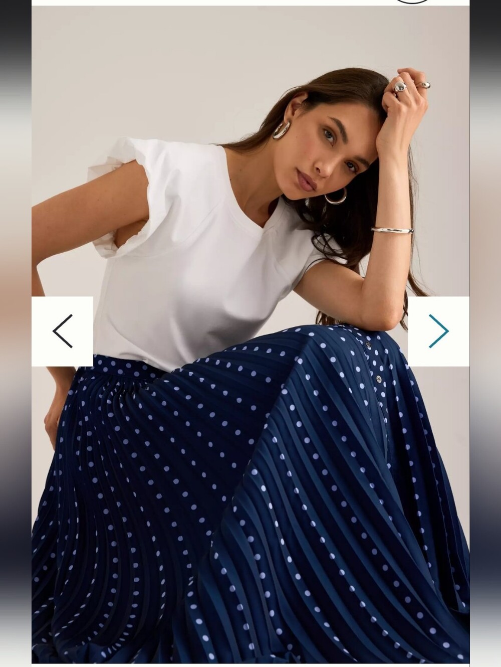 NWT Maeve Pleated Button-Front Maxi Skirt XL